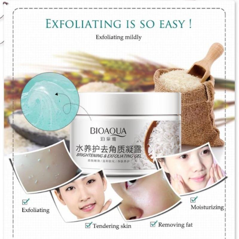 BIOAQUA Rice Brightening & Exfoliating Gel Body Cream