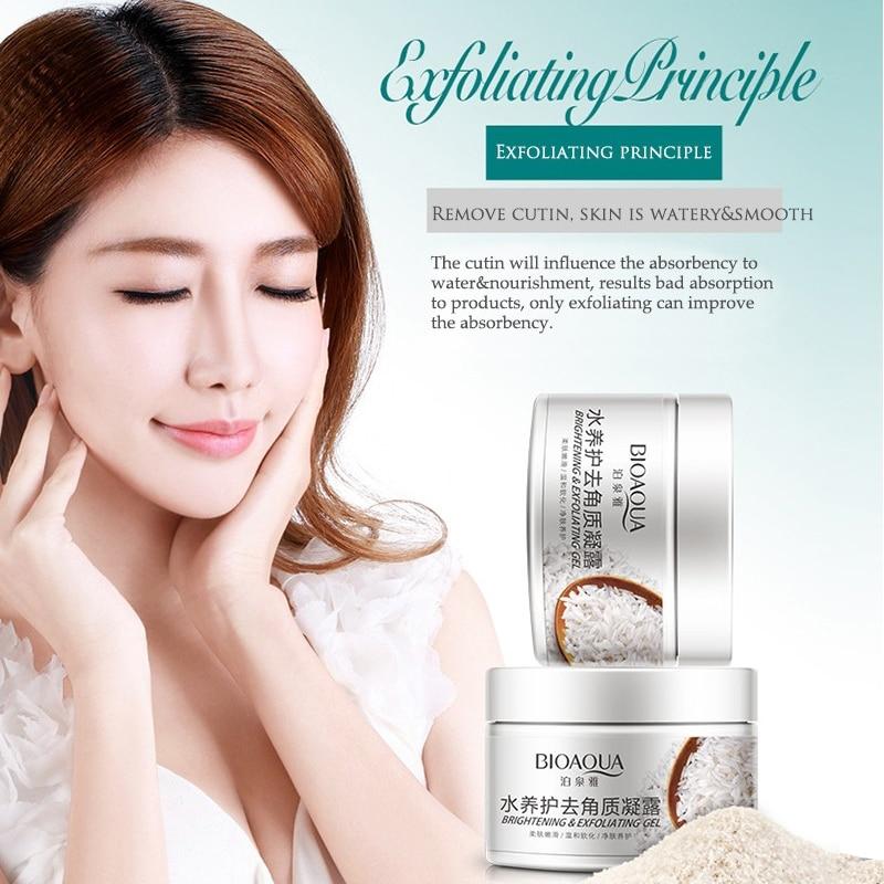 BIOAQUA Rice Brightening & Exfoliating Gel Body Cream